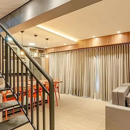 Duplex Incrivel, 2 Quartos, Varanda, 2 Vagas Batel By Urooms Curitiba Exterior photo