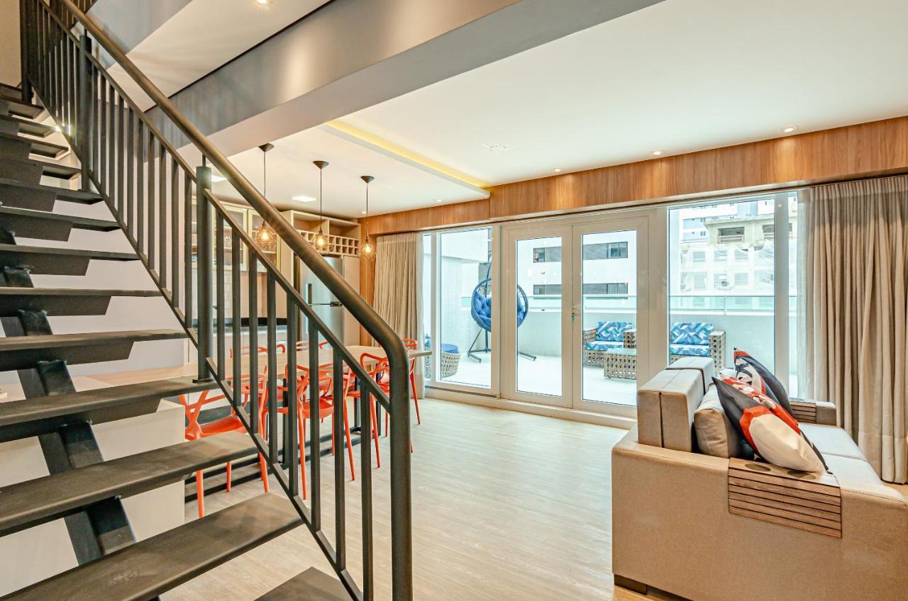 公寓 Duplex Incrivel, 2 Quartos, Varanda, 2 Vagas Batel By Urooms