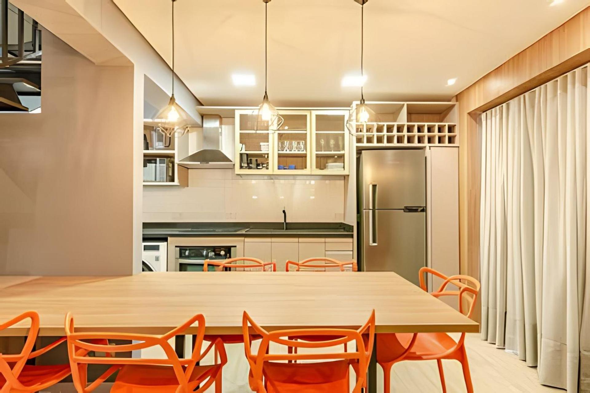 公寓 Duplex Incrivel, 2 Quartos, Varanda, 2 Vagas Batel By Urooms
